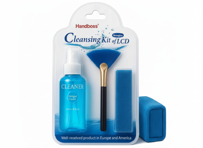 Handboss LCD Cleaning Kit – 100mL for TV, Laptop & Camera Screens